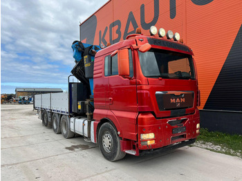 Pritsche LKW, Autokran MAN TGX 35.480 8x4*4 PK 65002 + JIB / PLATFORM L=6800 mm: das Bild 4