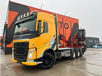 Holztransporter, Autokran Für die Beförderung von Holz Volvo FH 500 8x4*4 Hiab 96ST 97: das Bild 2