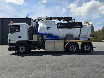 Bagger Scania Saugbagger Larsen FlexVac 311 Vacuum suction loade: das Bild 4