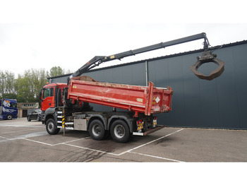 Leasing für MAN TGS 28.400 6X6 2 SIDE TIPPER WITH HMF 1643 CRANE 376.400KM MAN TGS 28.400 6X6 2 SIDE TIPPER WITH HMF 1643 CRANE 376.400KM: das Bild 4