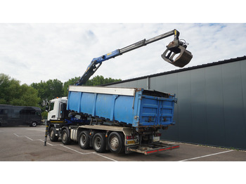 Autokran Scania G 490 10X4 CABLE SYSTEM TRUCK WITH PALFINGER Q180Z95TR CRANE: das Bild 3