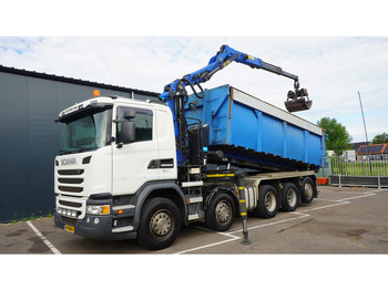 Autokran Scania G 490 10X4 CABLE SYSTEM TRUCK WITH PALFINGER Q180Z95TR CRANE: das Bild 2