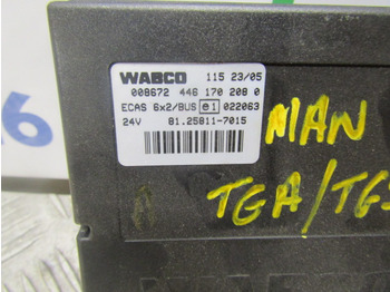 Steuergerät für LKW MAN TGM/TGS 6X2 ECAS CONTROL UNIT 81.25811.7015: das Bild 2
