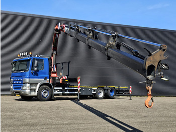 Pritsche LKW, Autokran DAF CF85.460 / 6x2 / PALFINGER 29TM / CRANE / KRAN: das Bild 3