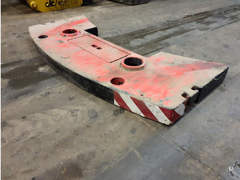 Gegengewicht für Mobilkran FAUN ATF 60-4 counterweight 2 ton: das Bild 4