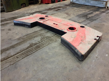 Gegengewicht für Mobilkran FAUN ATF 60-4 counterweight 2 ton: das Bild 2