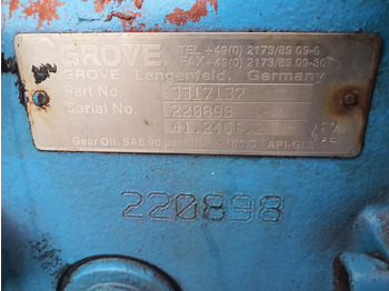 Transmission für Mobilkran Grove GMK 5130-1 transfer case AD41 W2500: das Bild 5