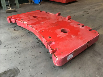 Gegengewicht für Baumaschine Grove Grove GMK 5100 counterweight 4,0 ton: das Bild 1