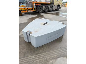 Gegengewicht für Mobilkran Liebherr LTM /LR counterweight 10T: das Bild 2