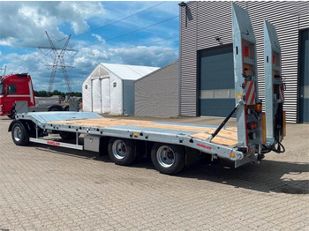 Tieflader Anhänger Hangler 3-aks, Hydraulisk ramper, Galvaniseret.: das Bild 3