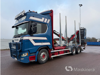 SCANIA R 650 Holztransporter