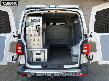 Kleintransporter Volkswagen Transporter 150PK Dubbel Cabine Automaat L2H1 Navi Trekhaak Airco Cruise Parkeersensoren Werkplaatsinrichting L2 DC Mixto Doka 4m3 Airco Trekhaak: das Bild 3