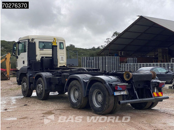 Abrollkipper MAN TGS 35.400 8X4 Manual Retarder Big-Axle Steelsuspension Euro 5: das Bild 2