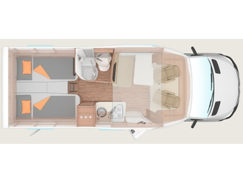 WEINSBERG CaraCompact Suite MB 640 MEG Teilintegriertes Wohnmobil