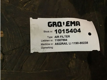 LIEBHERR Luftfilter