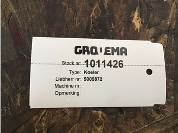 Interkühler Liebherr Watercooler: das Bild 5