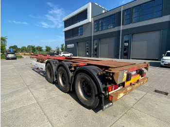 Container/ Wechselfahrgestell Auflieger Krone SD 27 / container chassis / BPW + Disc / 1x Lift Axle: das Bild 3