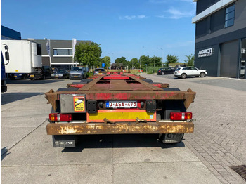 Container/ Wechselfahrgestell Auflieger Krone SD 27 / container chassis / BPW + Disc / 1x Lift Axle: das Bild 2