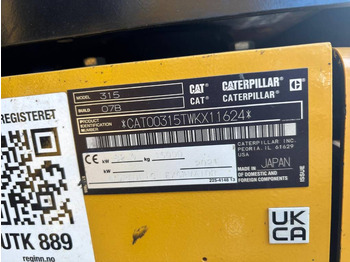 Kettenbagger Cat 315: das Bild 5