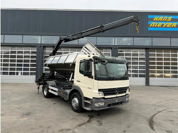 Kipper, Autokran MERCEDES Atego 1329 4x2 Hiab 088-2: das Bild 5
