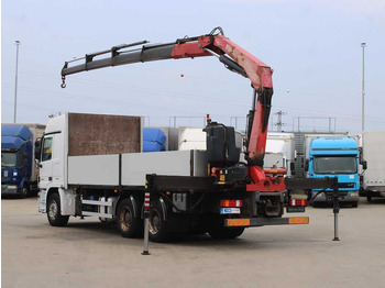 Pritsche LKW, Autokran Mercedes-Benz Actros 2644, 6X4, EURO 4, CRANE FASSI F210: das Bild 4