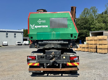 Forstmaschine, LKW MAN TGS 35.540 8x4  mit Komptech-Zusatzeinheit: das Bild 2