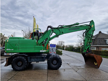 Mobilbagger Hyundai Robex 160W-9A met 6-cilinder Cummins motor: das Bild 2