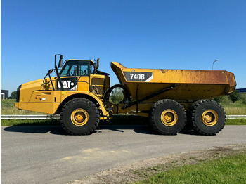 CATERPILLAR 740B Knickgelenkter Dumper