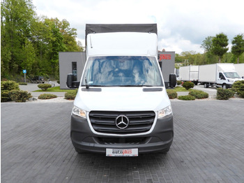 Planen Transporter, Transporter mit Doppelkabine Mercedes-Benz SPRINTER 316 PRITSCHE PLANE AUFZUG 8 PALETTEN: das Bild 5