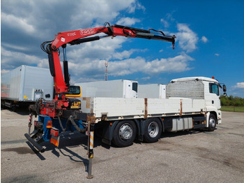Pritsche LKW, Autokran MAN GA 26.320 6X2-2 BL + Kran Fassi F110AC22: das Bild 4