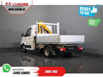 Pritsche Transporter Volkswagen Crafter 50 165 pk Effer 352S Kraan/ Crane/ Kran/ Autokran/ PTO/ Open laadbak/ Dubbel Lucht: das Bild 3