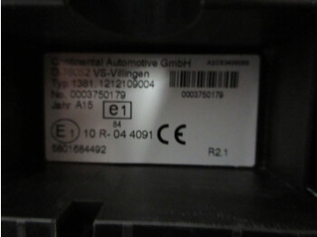 Elektrische Ausrüstung für LKW Iveco HIWAY 5801684492 TACHOGRAAF EURO 6 659.201KM: das Bild 3