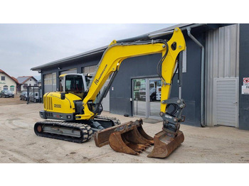 Minibagger WACKER NEUSON ET90 - Powertilt - 3X Buckets - 2018 Year - Camera: das Bild 4