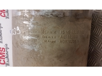 Schalldämpfer für Traktor John Deere 6510, 6610, 6810, 6910 Muffler Al113911: das Bild 3