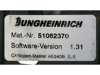 Steuergerät für Flurförderzeug Jungheinrich 51037707 | Rij regeling driving controller AS2405i index E Sw. 1,31: das Bild 4