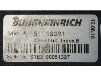 Steuergerät für Flurförderzeug Jungheinrich 51159321 | Rij/hef regeling drive/lifting controller AS4814Ik Index: das Bild 2