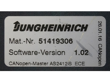 Steuergerät für Flurförderzeug Jungheinrich 51226801 | Rij/hef/stuur regeling  drive/lift/steering controller A: das Bild 3