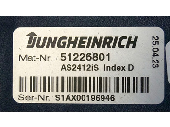 Steuergerät für Flurförderzeug Jungheinrich 51226801 | Rij/hef/stuur regeling  drive/lift/steering controller A: das Bild 2