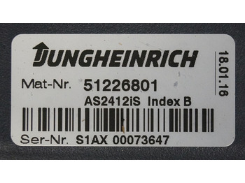 Steuergerät für Flurförderzeug Jungheinrich 51226801 | Rij/hef/stuur regeling  drive/lift/steering controller A: das Bild 2
