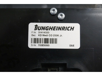 Armaturenbrett für Flurförderzeug Jungheinrich 51414555 | Display KD MEDI CO 250K Jr DSE from EKS110 2017 sn. 703E: das Bild 3