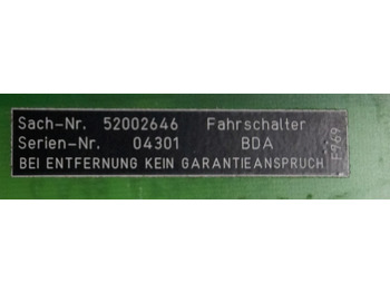 Elektrische Ausrüstung für Flurförderzeug Jungheinrich 52002646 | Verzamelprint Board printed circuit 50434100 for EKS Verzamelprint Board printed circuit 50434100 for EKS: das Bild 3