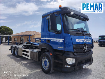 Containerwagen/ Wechselfahrgestell LKW MERCEDES-BENZ ANTOS 2546 6X2 MULTILIFT: das Bild 4