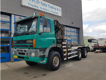 Seil Abrollkipper, Autokran Ginaf M 3335 S 6x6 Palfinger PK 14080 + NCH: das Bild 3