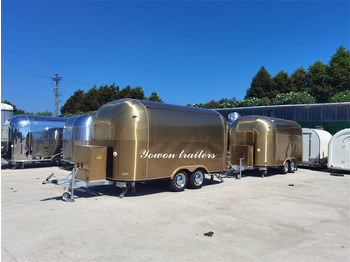 Verkaufsanhänger Für die Beförderung von Lebensmittel, Zustand - NEU YOWON mobile fast food vending trailer factory price catering truck: das Bild 4