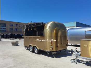 Verkaufsanhänger Für die Beförderung von Lebensmittel, Zustand - NEU YOWON mobile fast food vending trailer factory price catering truck: das Bild 3
