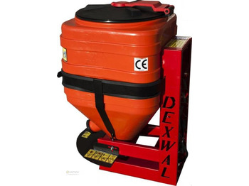 Düngerstreuer, Zustand - NEU Dexwal Dexwal Zefir Düngerstreuer Streuer Winterdienst 110 Liter Neu: das Bild 4