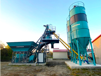 Betonmischanlage, Zustand - NEU Constmach 30 m³/h Compact Concrete Batching Plant: das Bild 2