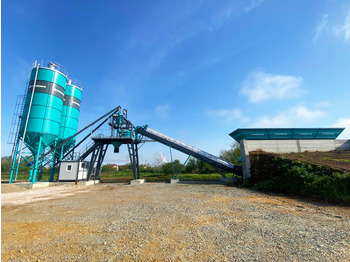 Betonmischanlage, Zustand - NEU Constmach 60 m³/h Compact Concrete Batching Plant With Band: das Bild 4