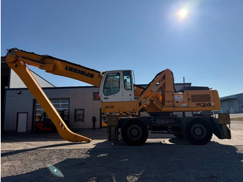 Umschlagbagger Liebherr A 934 C HD Litronic: das Bild 2