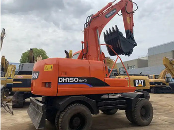 Kettenbagger Wheel digging excavator Used DOOSAN150W DH150W DH150W-7 / second-hand KOREA engine DOOSAN DH 150 150W-7 DOOSAN150: das Bild 2